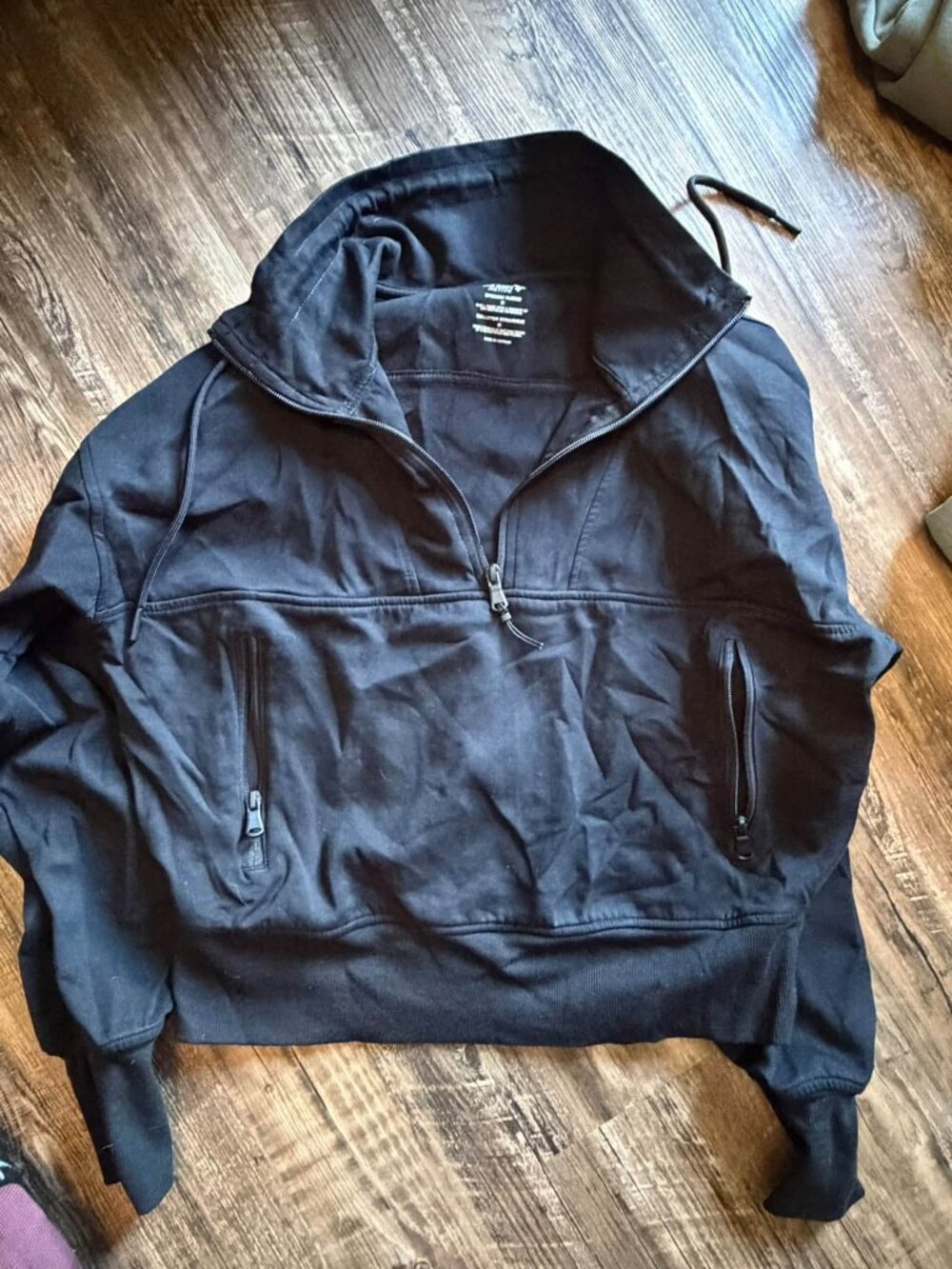 Black Old Navy 1/4 zip